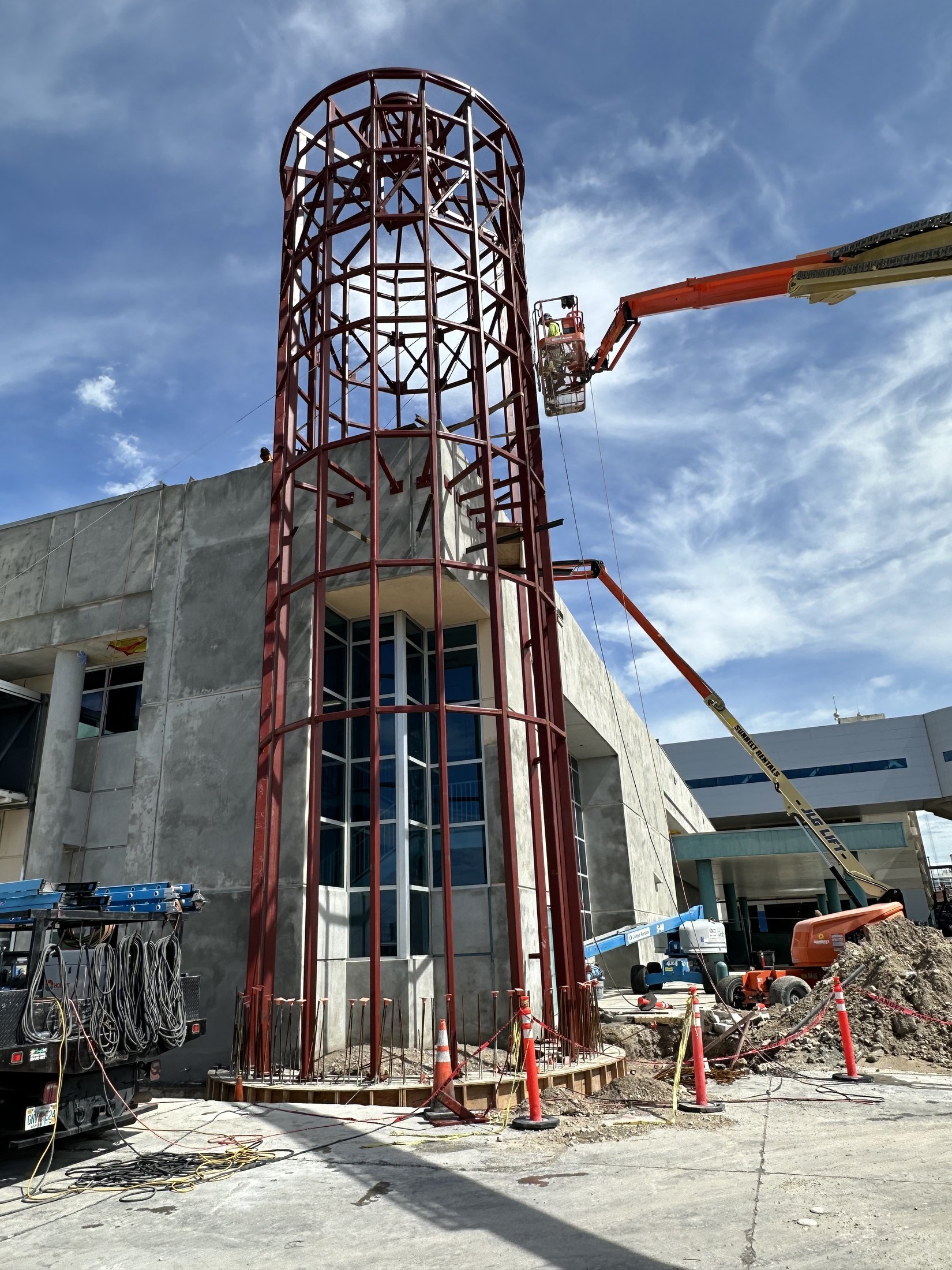 Disney Cruise Terminal Steel Smart project